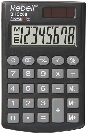 Kalkulator kieszonkowy Rebel HC208